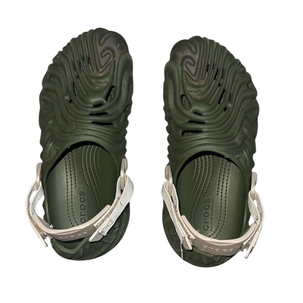 🔥 Crocs Pollex Clog by Salehe Bembury – Army Green (W9 / M7) - Picture 6 of 11